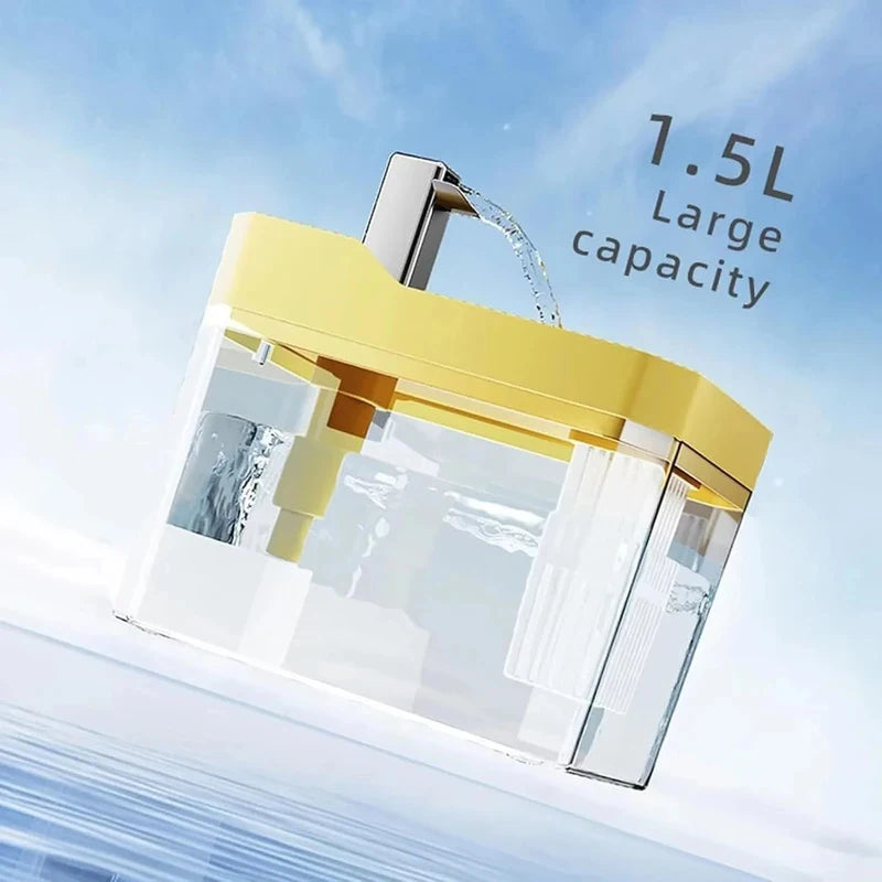CrystalFlow Cat Water Fountain — Fresh Running Water & Daily Hydration