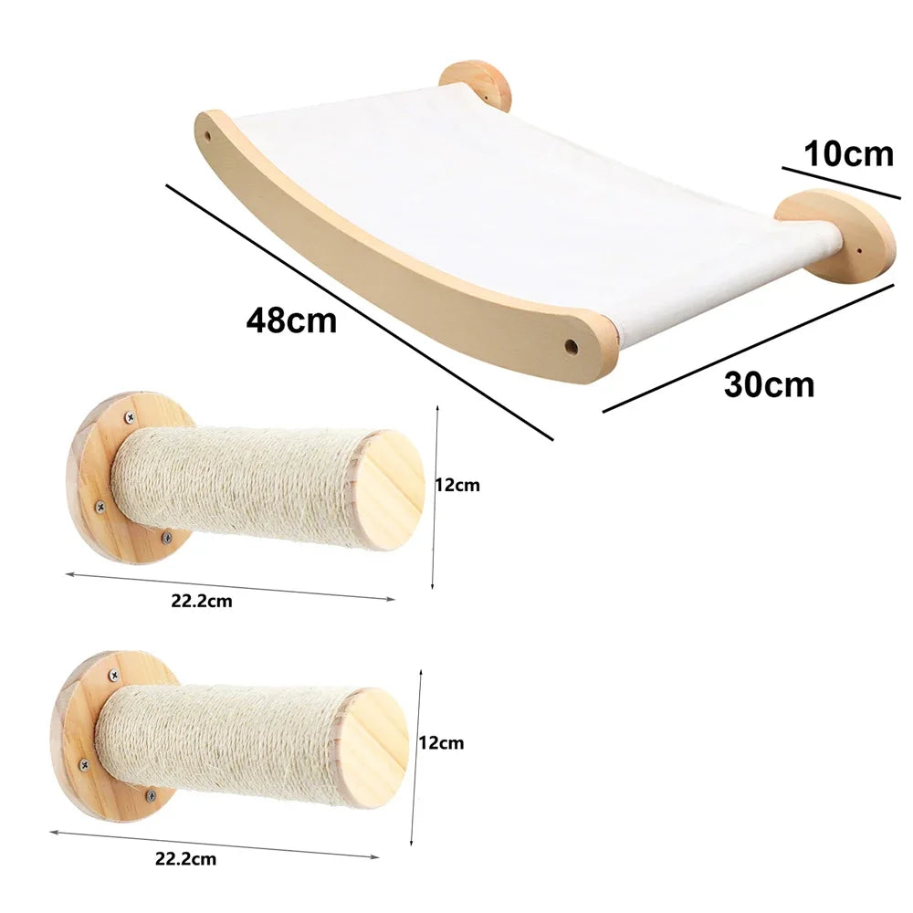 Stable Elevated Cat Platform — Safe Higher Ground & Joint‑Friendly Rest