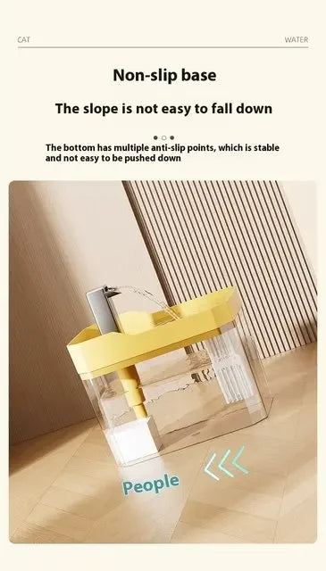 CrystalFlow Cat Water Fountain — Fresh Running Water & Daily Hydration