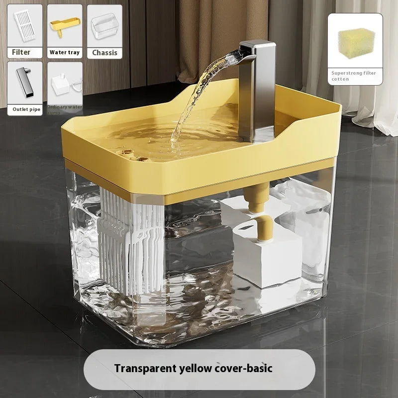 CrystalFlow Cat Water Fountain — Fresh Running Water & Daily Hydration