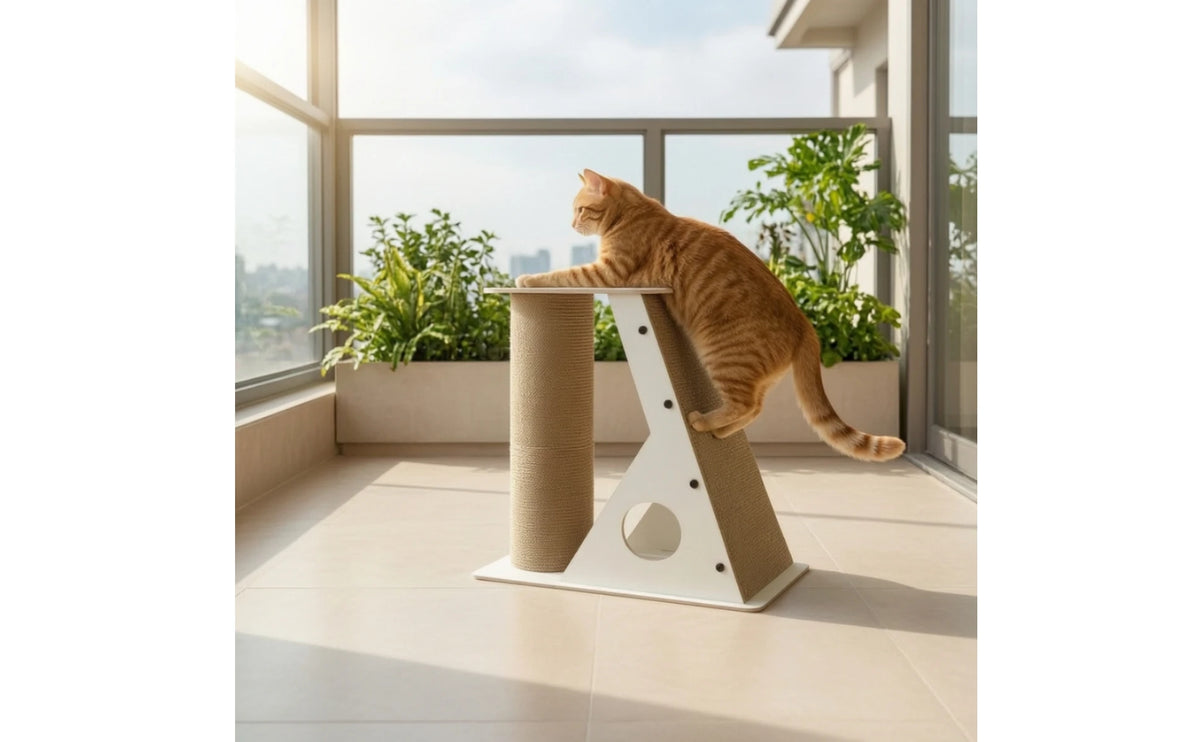 Natural Sisal Cat Scratcher — Healthy Claws & Daily Enrichment