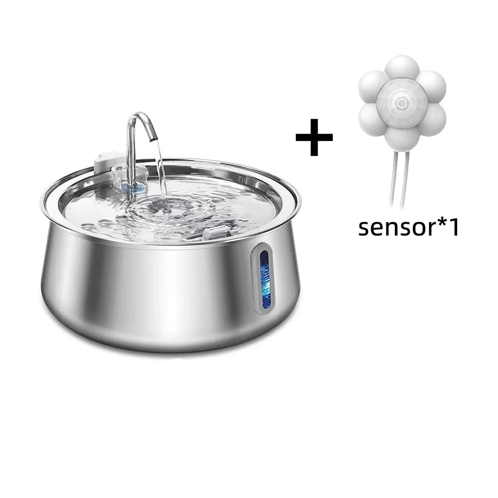 Quiet Flow Cat Water Fountain — Fresh Running Water for Daily Hydration