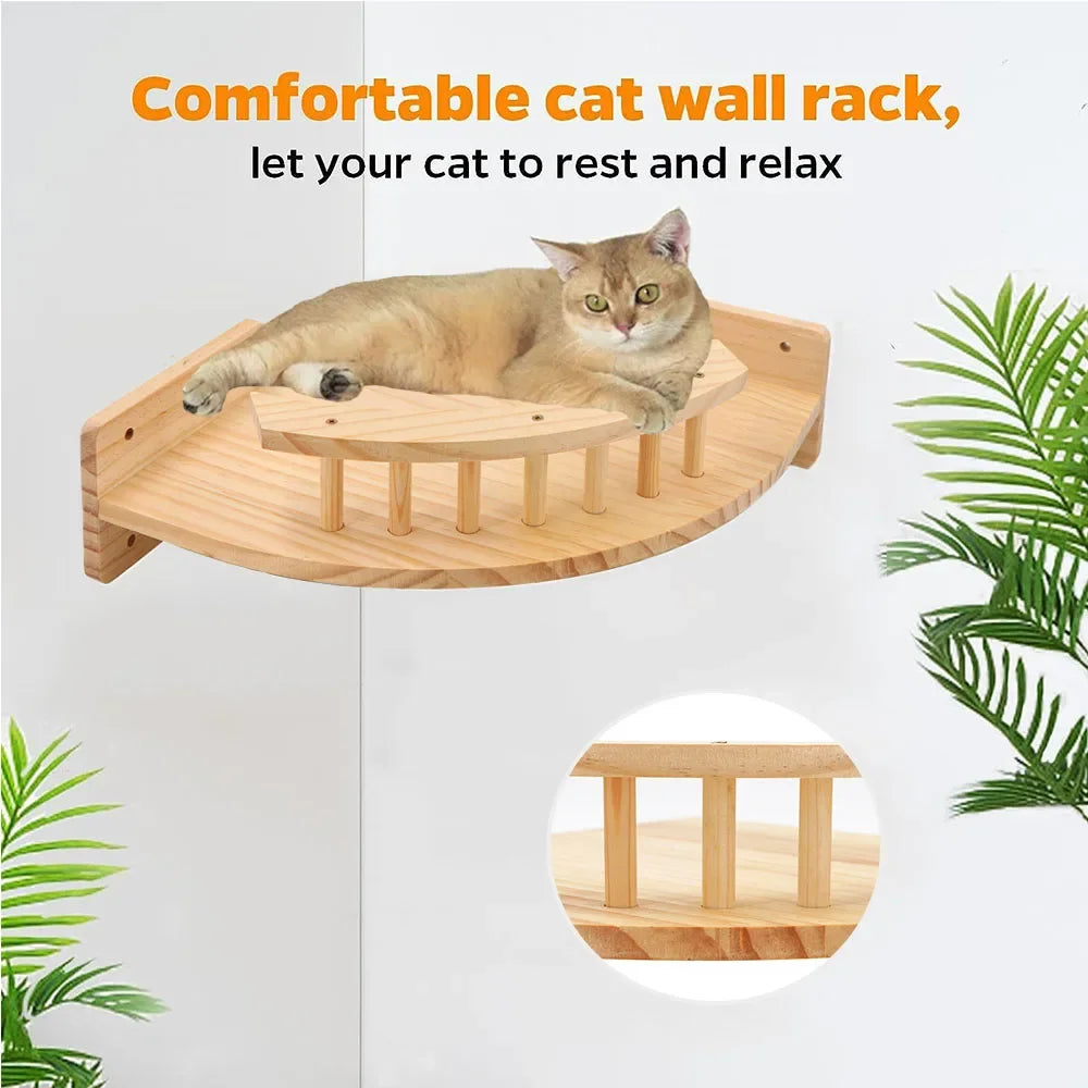 Stable Elevated Cat Platform — Safe Higher Ground & Joint‑Friendly Rest