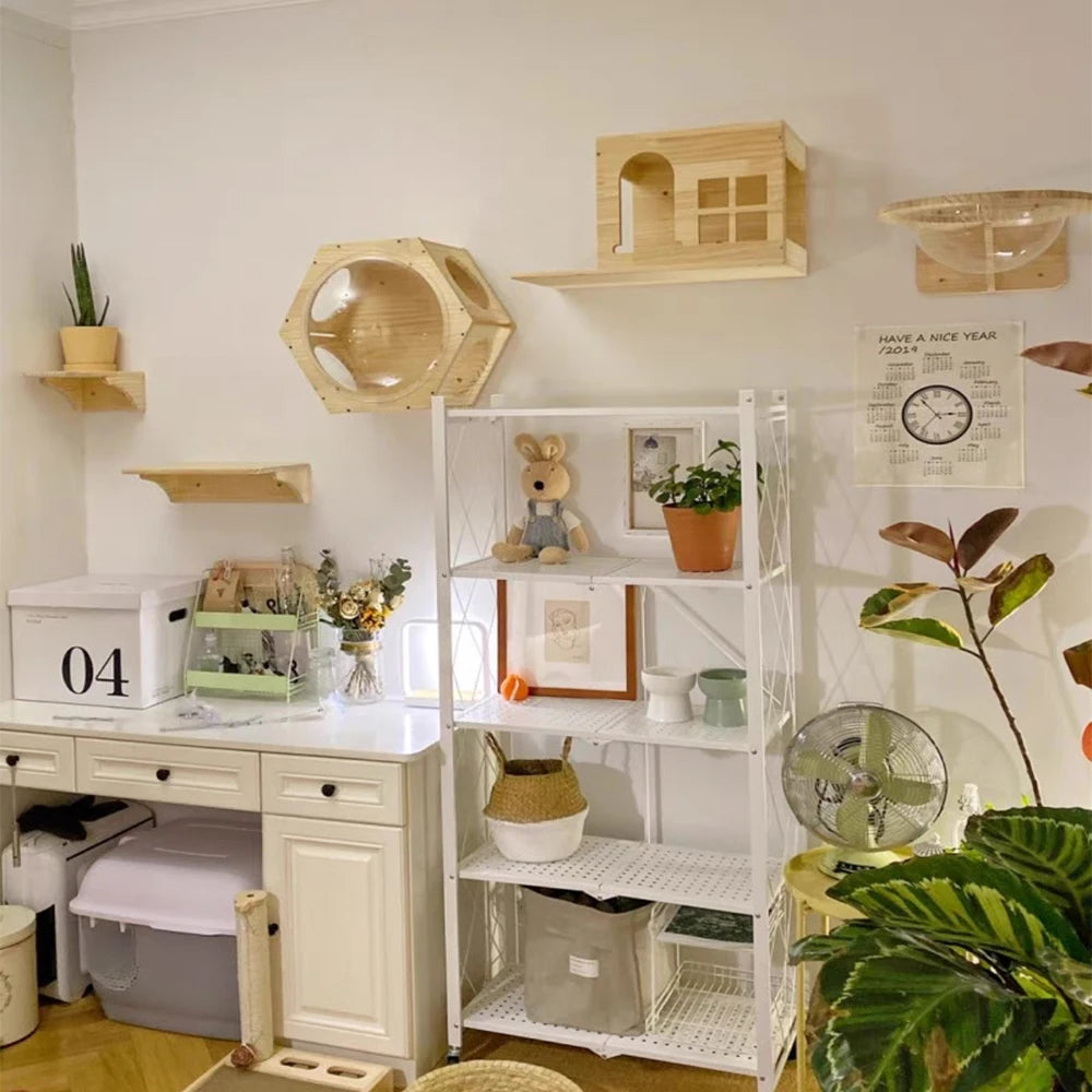 Stable Elevated Cat Platform — Safe Higher Ground & Joint‑Friendly Rest