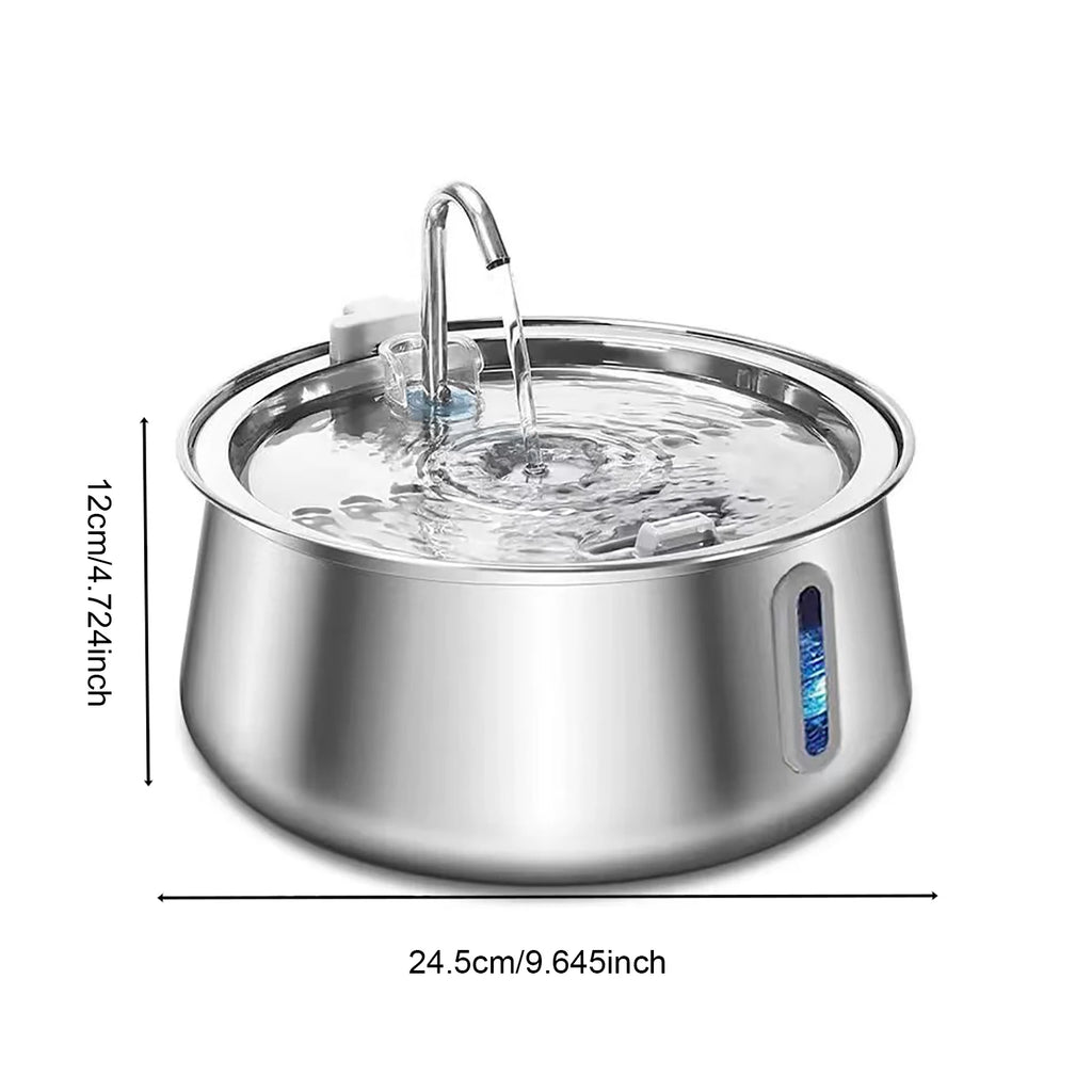 Quiet Flow Cat Water Fountain — Fresh Running Water for Daily Hydration