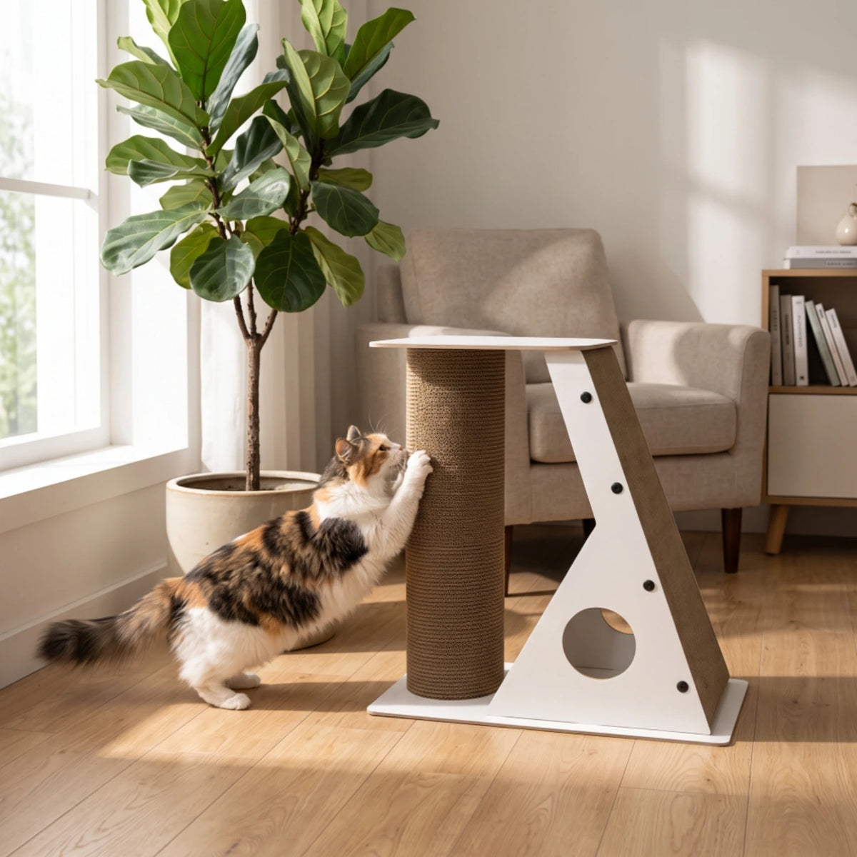 Natural Sisal Cat Scratcher — Healthy Claws & Daily Enrichment