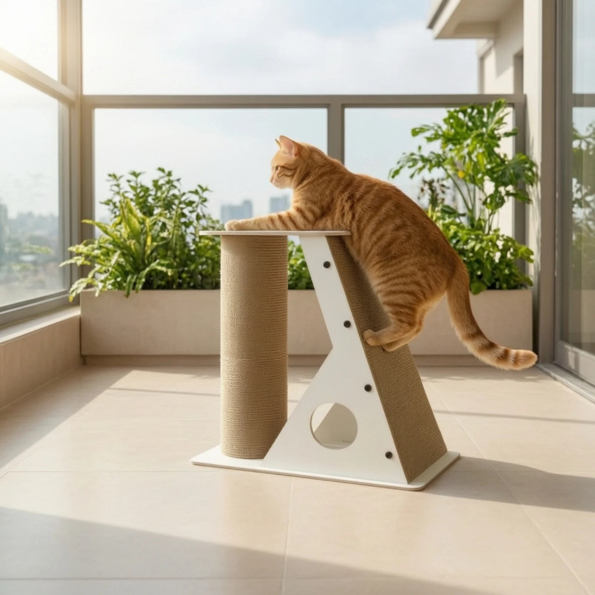 Natural Sisal Cat Scratcher — Healthy Claws & Daily Enrichment