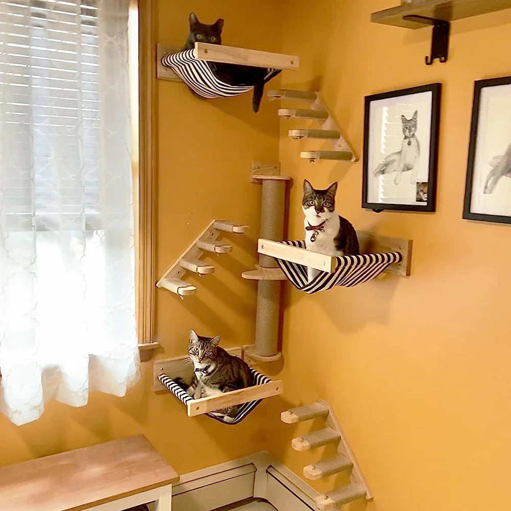 Stable Elevated Cat Platform — Safe Higher Ground & Joint‑Friendly Rest