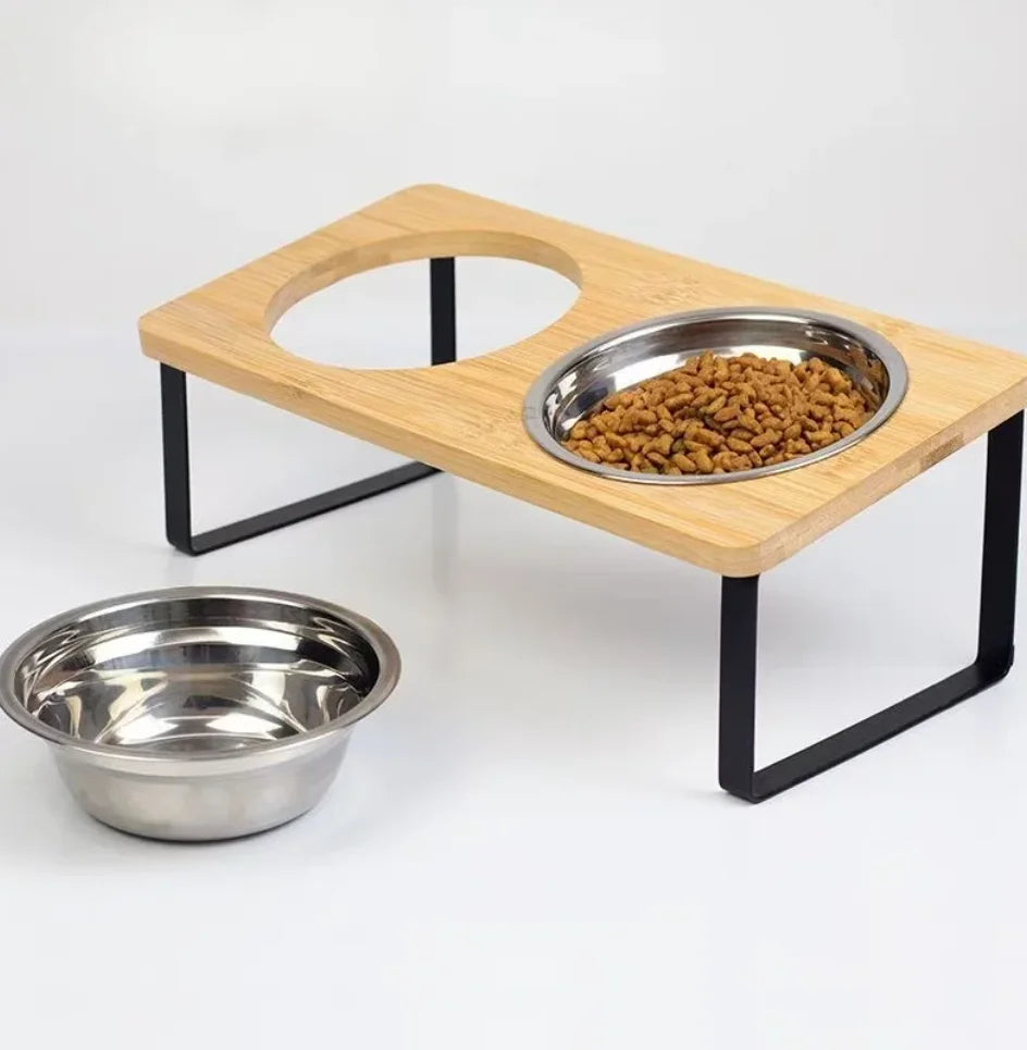 Elevated Cat Feeding Bowl — Comfortable Eating at a Natural Height