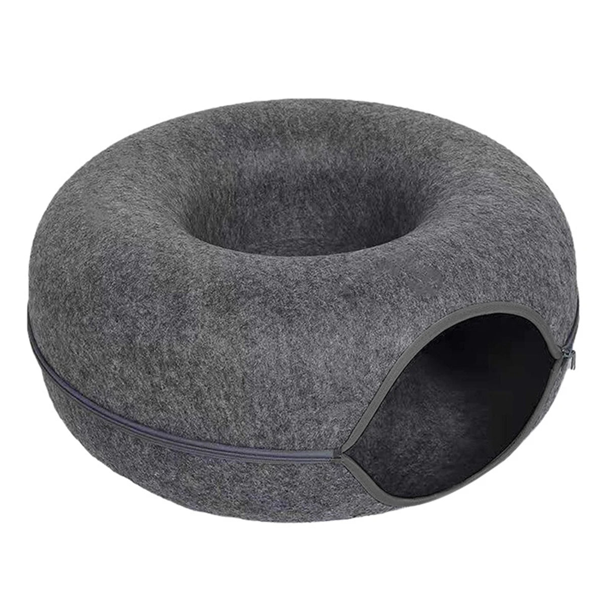 Soft Cat Hideaway Donut — A Safe, Enclosed Space for Deep Sleep