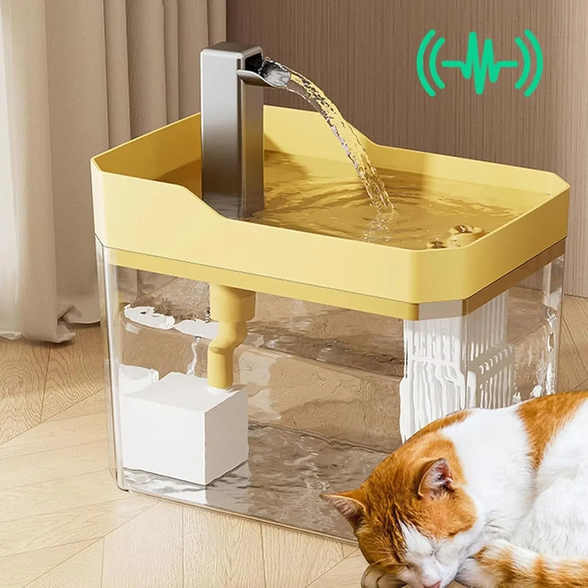 CrystalFlow Cat Water Fountain — Fresh Running Water & Daily Hydration