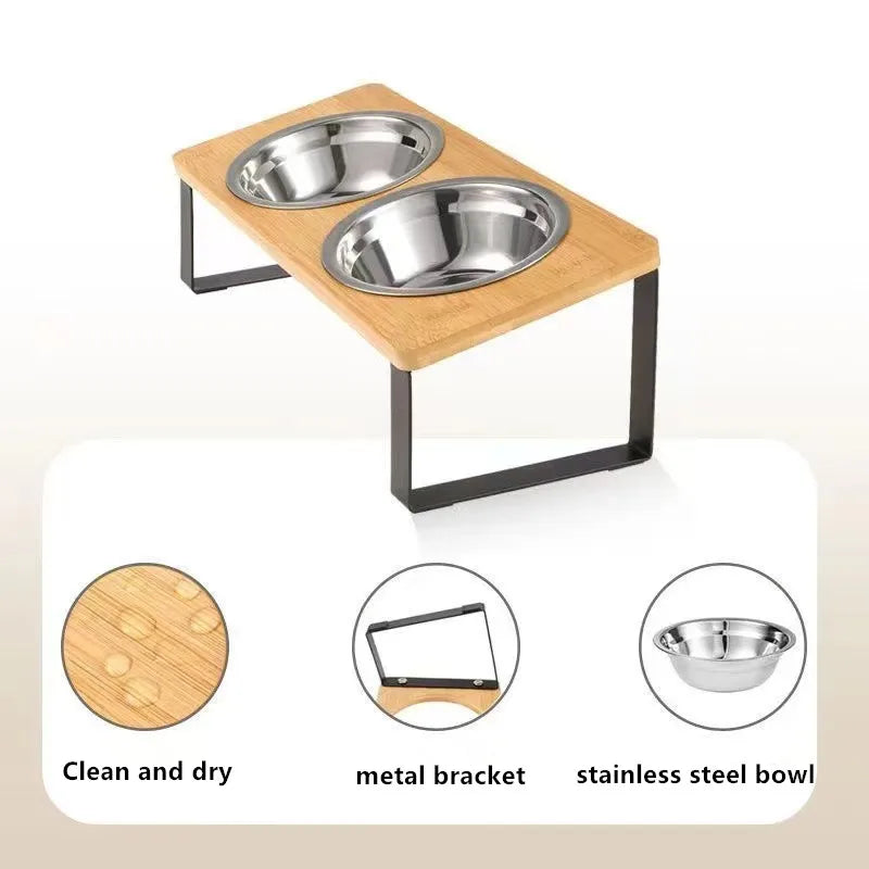 Elevated Cat Feeding Bowl — Comfortable Eating at a Natural Height