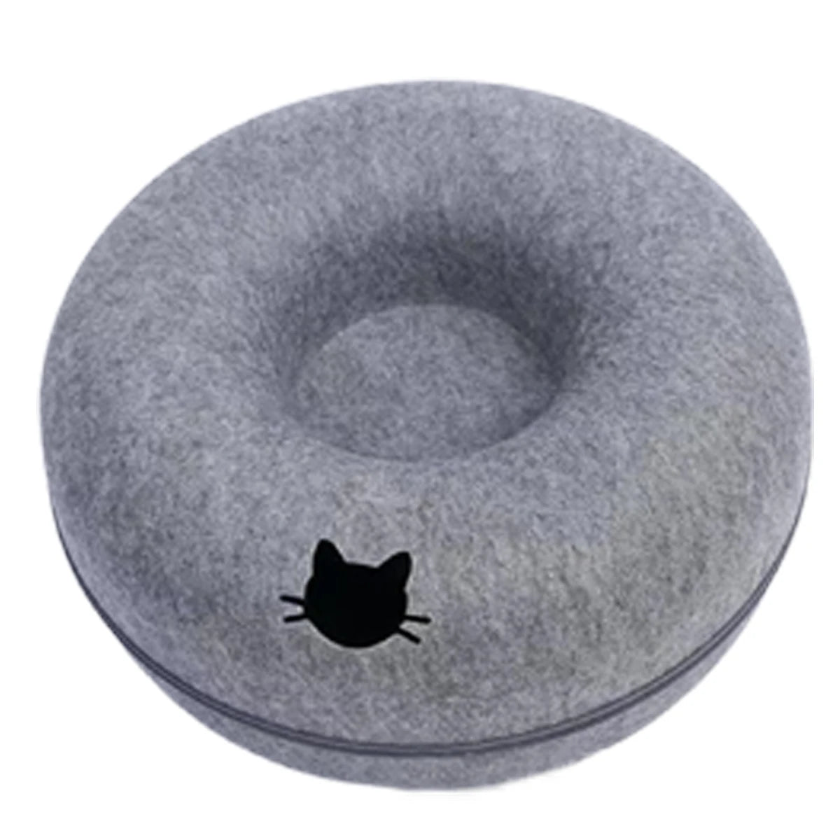Soft Cat Hideaway Donut — A Safe, Enclosed Space for Deep Sleep