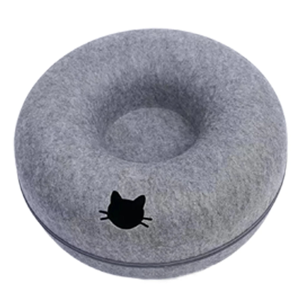 Soft Cat Hideaway Donut — A Safe, Enclosed Space for Deep Sleep
