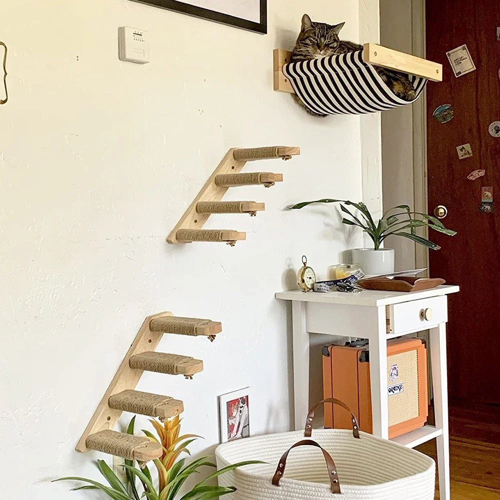 Stable Elevated Cat Platform — Safe Higher Ground & Joint‑Friendly Rest