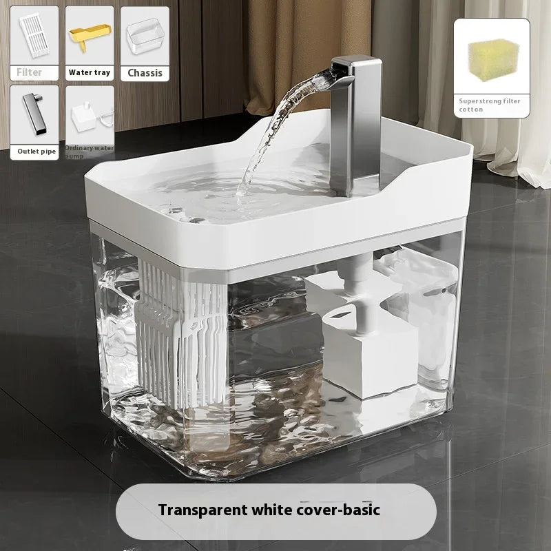 CrystalFlow Cat Water Fountain — Fresh Running Water & Daily Hydration