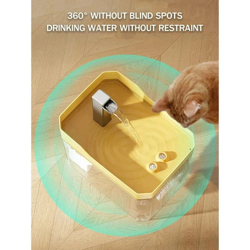 CrystalFlow Cat Water Fountain — Fresh Running Water & Daily Hydration