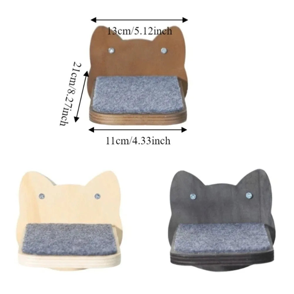 Soft Felt Cat Platform – Elevated Resting Spot for Calm, Confident Cats